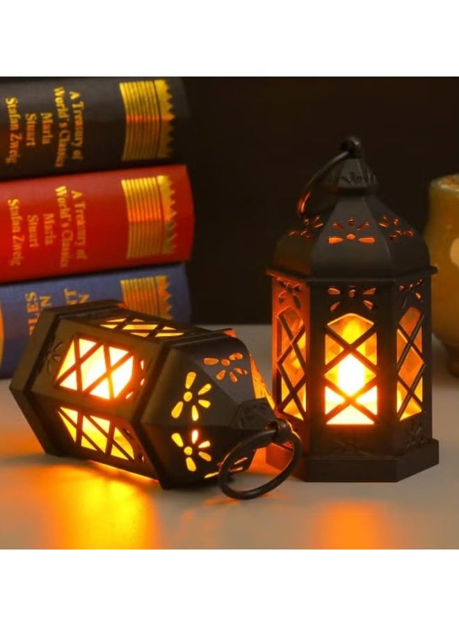 Ramadan lanterns and LED light decorations—hollow-design lanterns, perfect for decorating your table during Ramadan celebrations. - Image 2